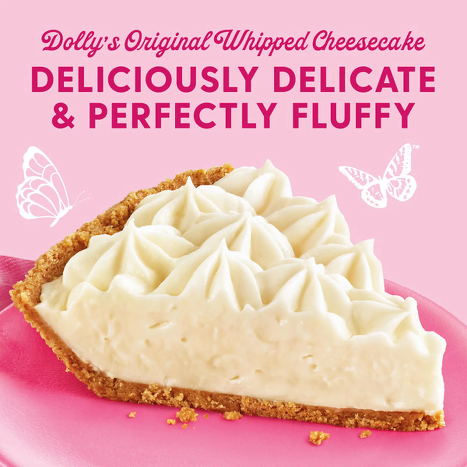 Dolly Parton Original Whipped Cheesecake Thaw-and-Serve, Frozen (24 oz ...