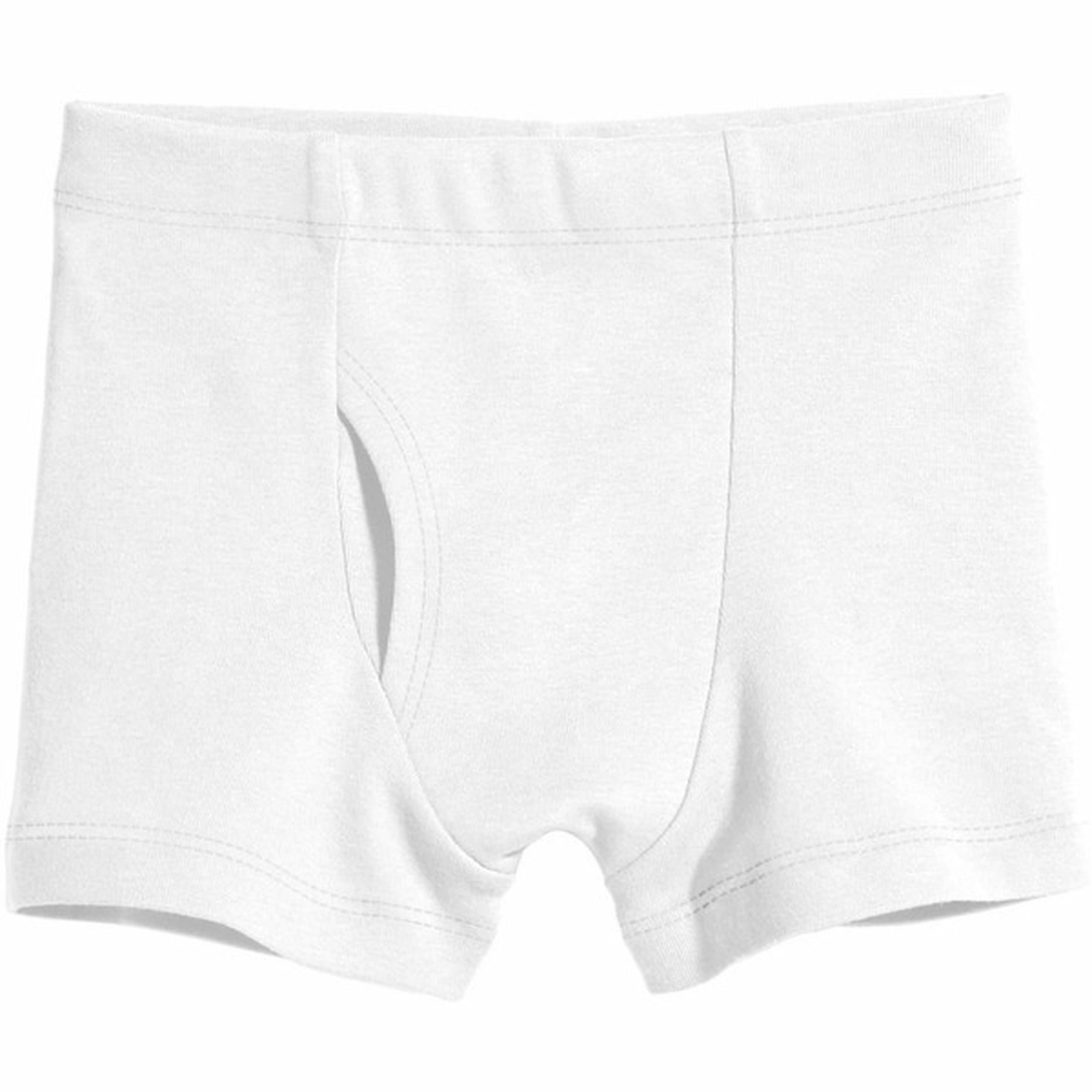 City Threads Boys' USA-Made Organic Cotton Boxer Brief, Size 2T - White ...