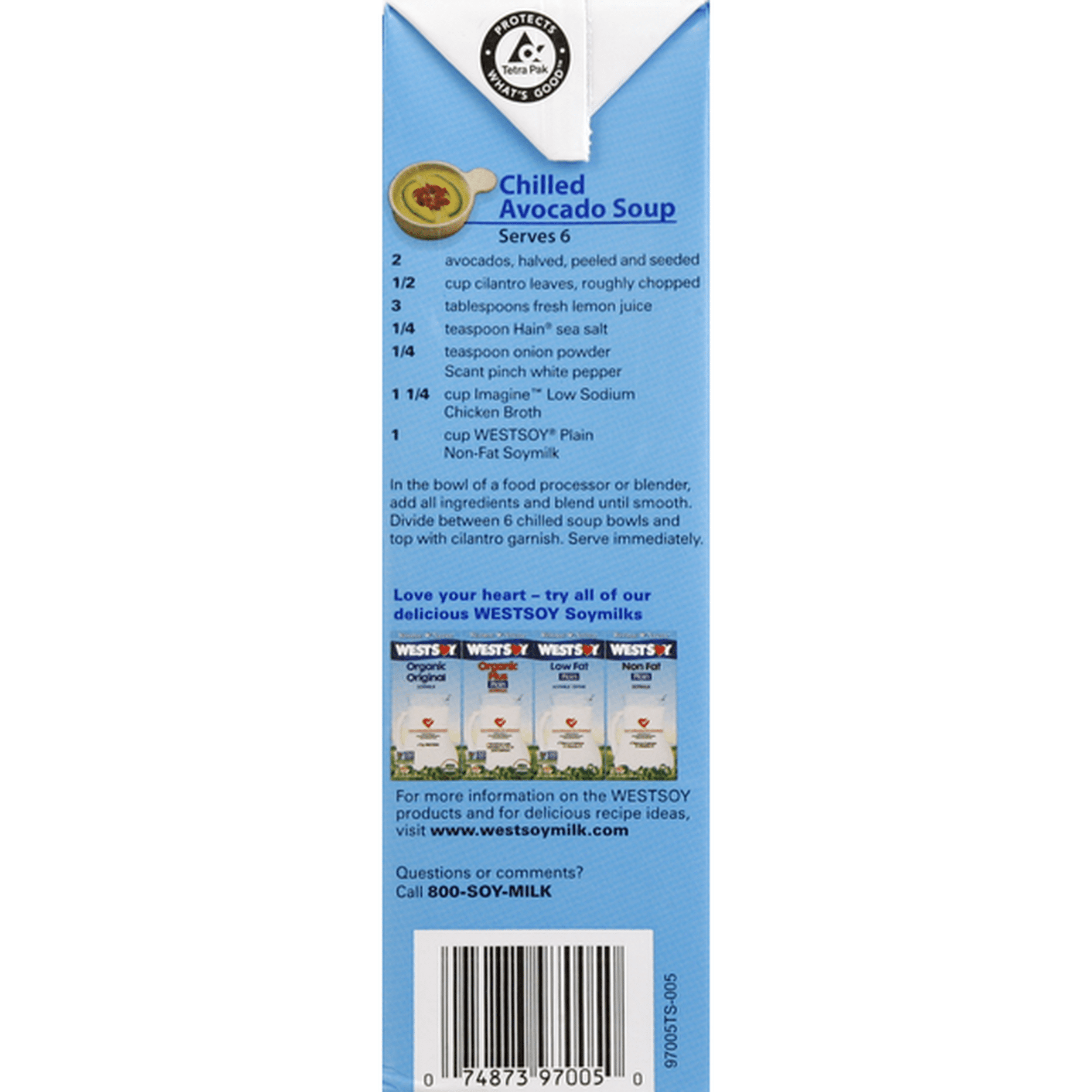 Westbrae Natural Soy Milk, Plain, Non Fat (32 fl oz) Delivery or Pickup  Near Me - Instacart