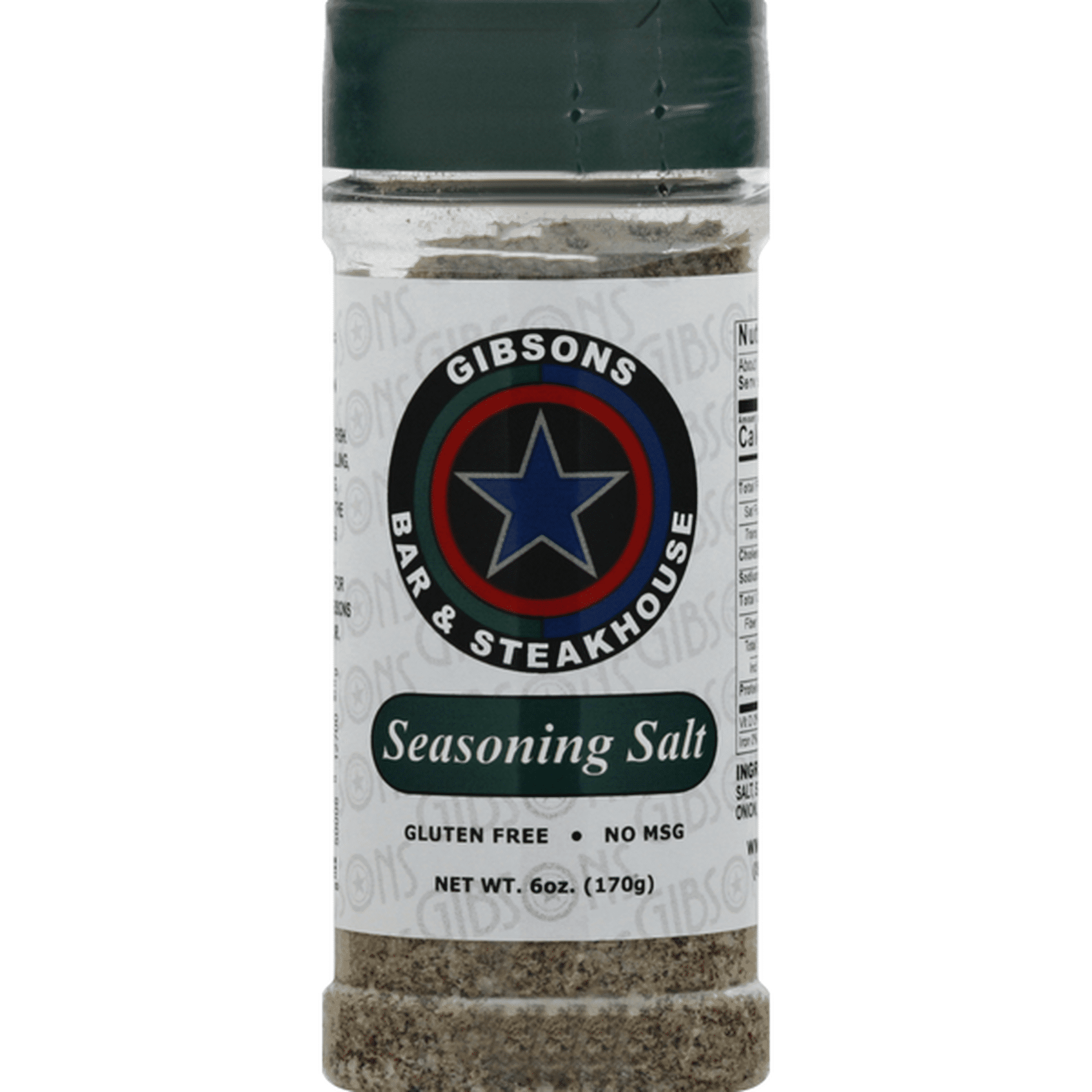 Gibsons Bar & Steakhouse Seasoning Salt (6 oz) Delivery or Pickup Near ...