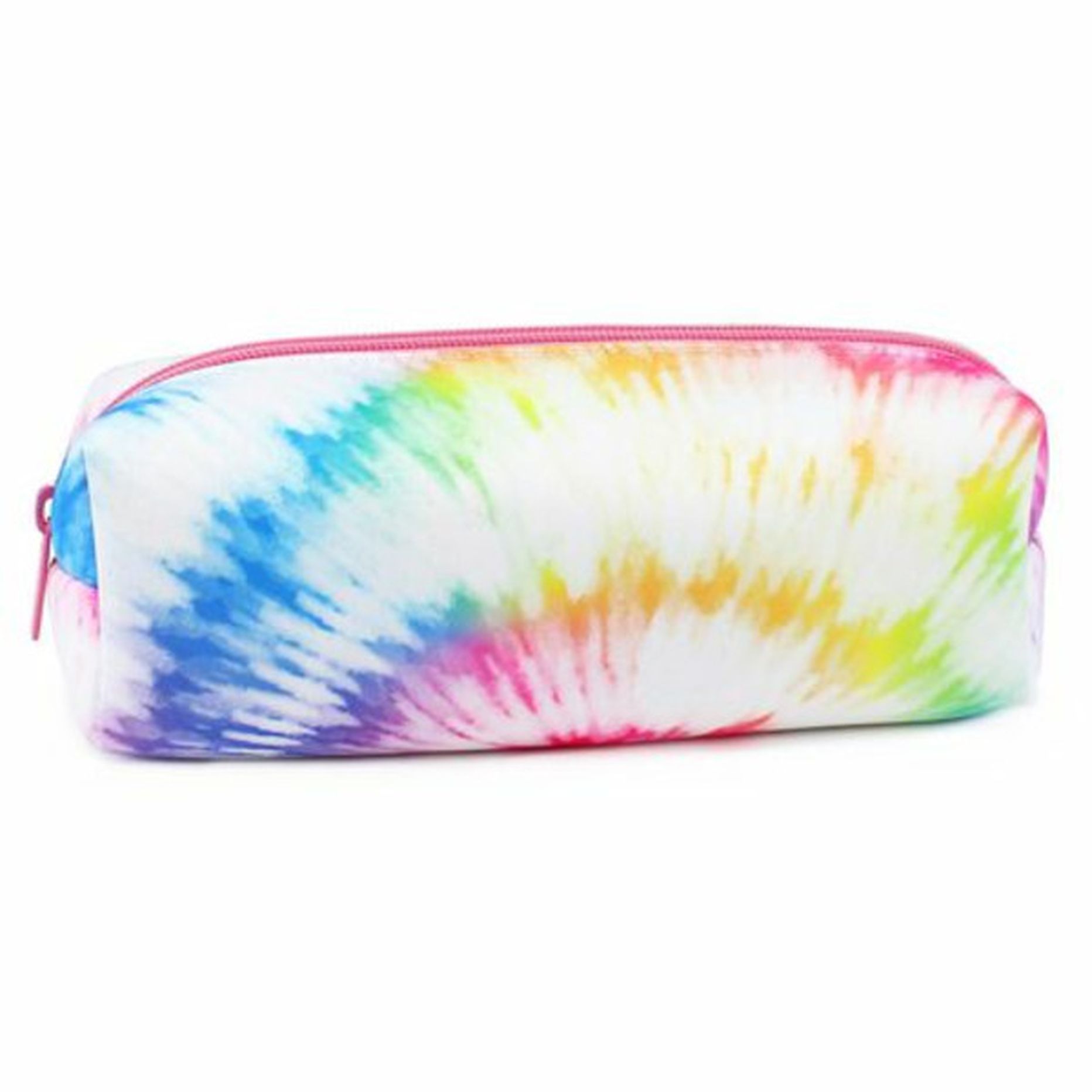 Pen+Gear Tie Dye Print EVA Pencil Pouch in Pastel Rainbow Colors (1 ...