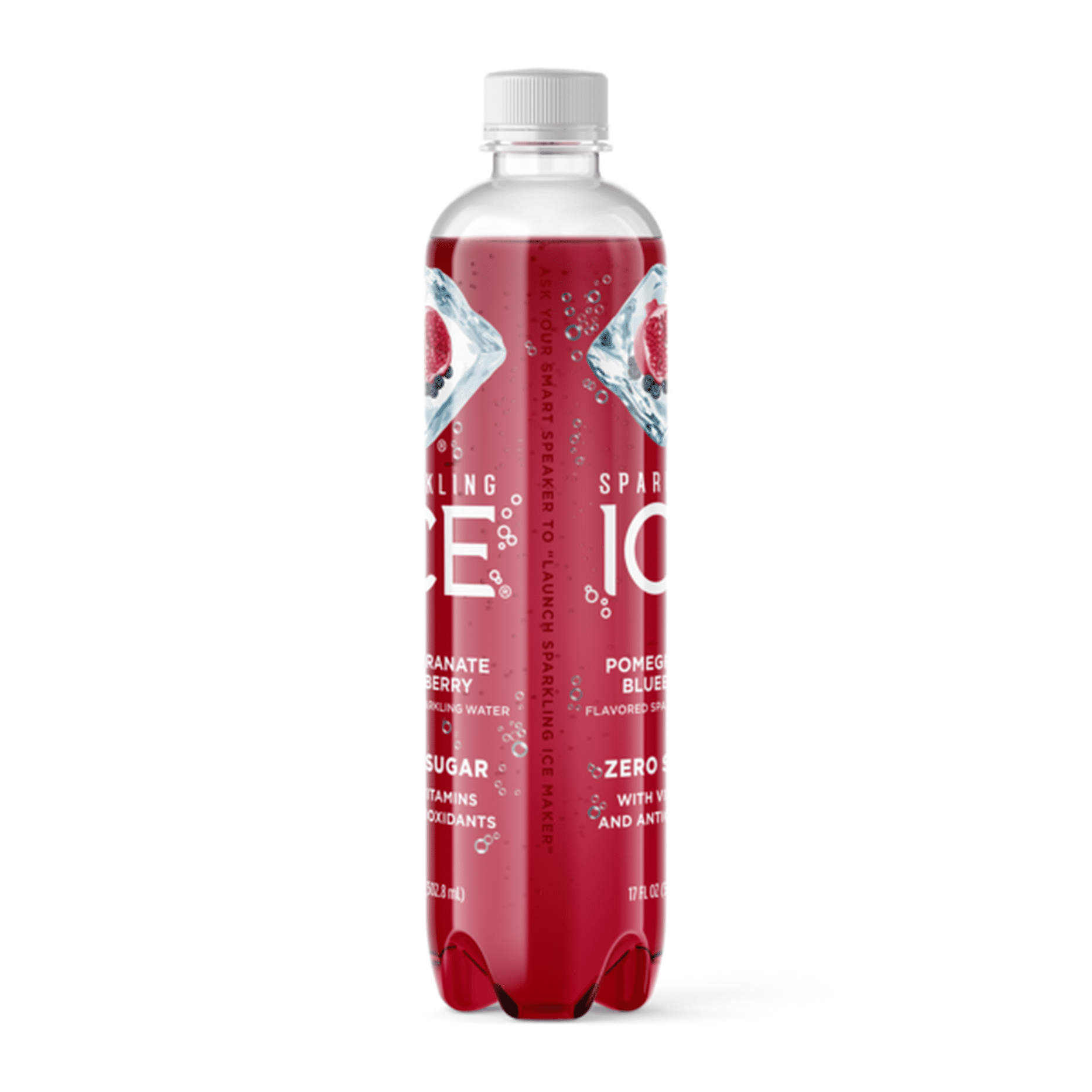 Sparkling Ice® Pomegranate Blueberry Sparkling Water, Zero Sugar (17 fl ...