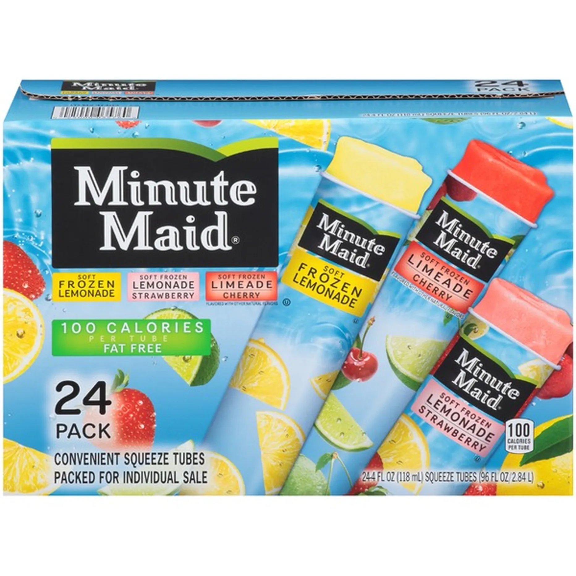 Minute Maid Soft Frozen Lemonadesoft Frozen Strawberry Lemonadesoft Frozen Cherry Limeade 9080