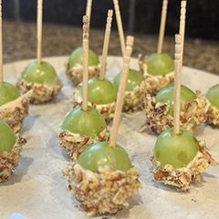 Caramel Apple Grapes