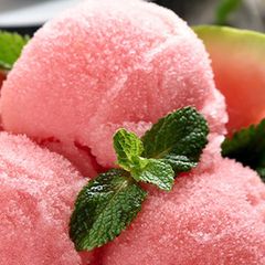 Minted Watermelon Sorbet