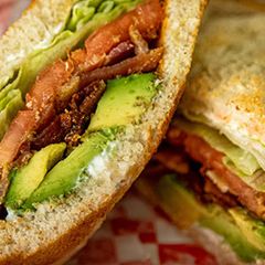 Chipotle BLAT Sandwich