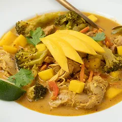 Thai Mango Chicken Soup