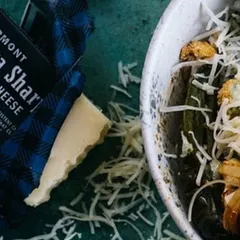 Vegetarian Burrito Bowl with Avocado Crema