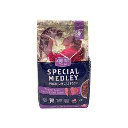 Ashland Farms Special Medley Chicken, Liver, Turkey, & Tuna Flavors Adult Premium Cat Food (3.15