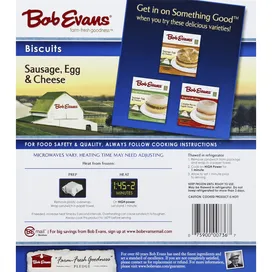 Bob Evans Farms Biscuits, Sausage, Egg & Cheese (4 each) Delivery or