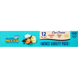 Helados Mexico Ice Cream Bars Premium Minis Choco Dipped Strawberry