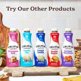 Califia Farms Cookie Butter Almond Milk Coffee Creamer (25.4 fl oz ...