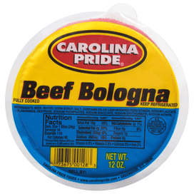 Carolina Pride Beef Bologna (12 oz) Delivery or Pickup Near Me - Instacart