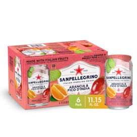 San Pellegrino Ficodindia e Arancia (Prickly Pear and Orange) (11.15 fl ...