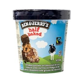 Ben & Jerry's Half Baked Non-Gmo Ice Cream With Fairtrade Ingredients ...