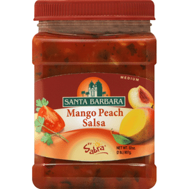 Santa Barbara Olive Co Salsa Mango Peach Medium 32 Oz Delivery Or