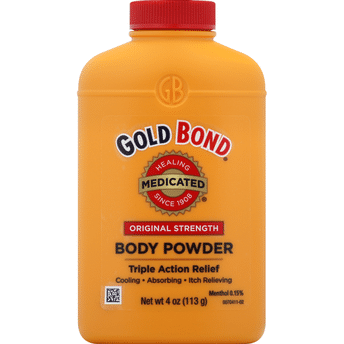 Gold Bond Baby Powder, Original Strength, Triple Action Relief (4 oz ...