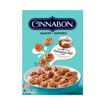 Kellogg's Cinnabon Breakfast Cereal Cinnamon Roll (9 Oz) Delivery Or ...