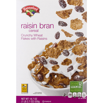 Hannaford Raisin Bran Cereal (18.7 oz) Delivery or Pickup Near Me ...