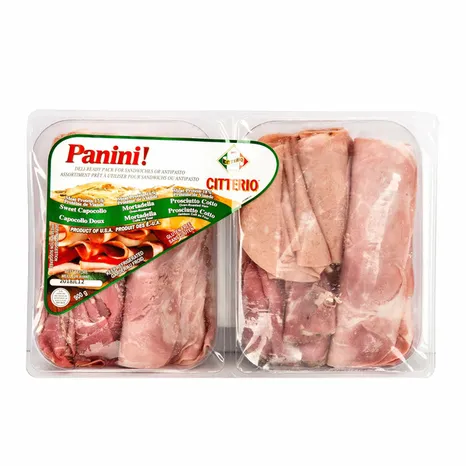 Photo of packed sliced assorted meat