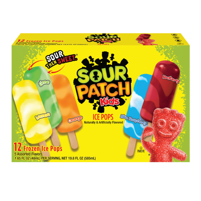 Sour Patch Kids Variety Pack Ice Pops (1.65 fl oz) Delivery or Pickup ...