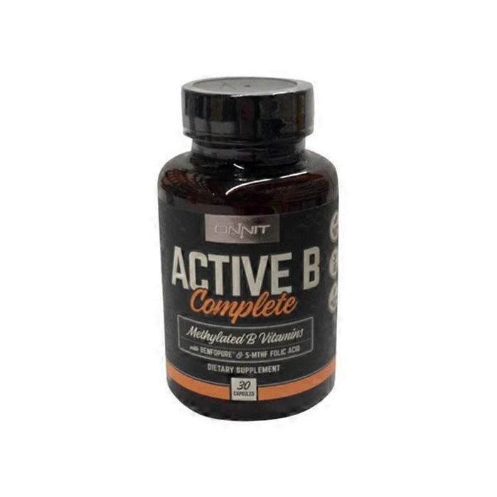 Onnit Active B Complete Methylated B Vitamins With Benfopure & 5-MTHF ...