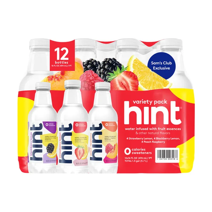 hint Flavored Water Sam's 12 Variety Pack (16 fl oz) Delivery or Pickup