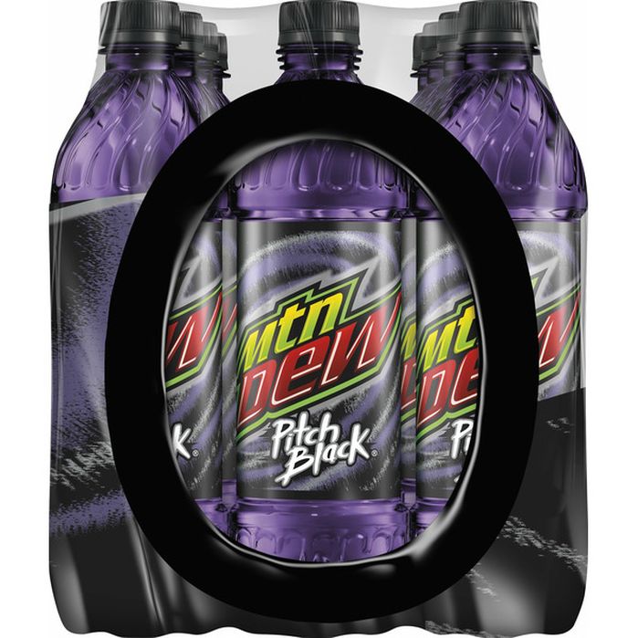 Mtn Dew Soda, Pitch Black, 12 Pack (16.9 fl oz) Delivery or Pickup Near