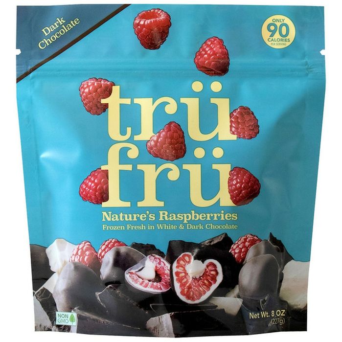 Tru Fru Nature's Raspberries, Dark Chocolate (8 oz) Delivery or Pickup ...