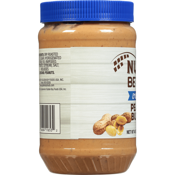 Nut 'n Better Peanut Butter, Crunchy (40 Oz) Delivery Or Pickup Near Me ...