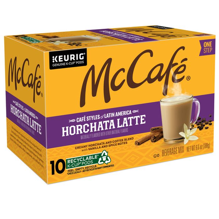 McDonald’s McCafé McCafé Horchata Latte K-Cup Pods (10 ct) Delivery or ...