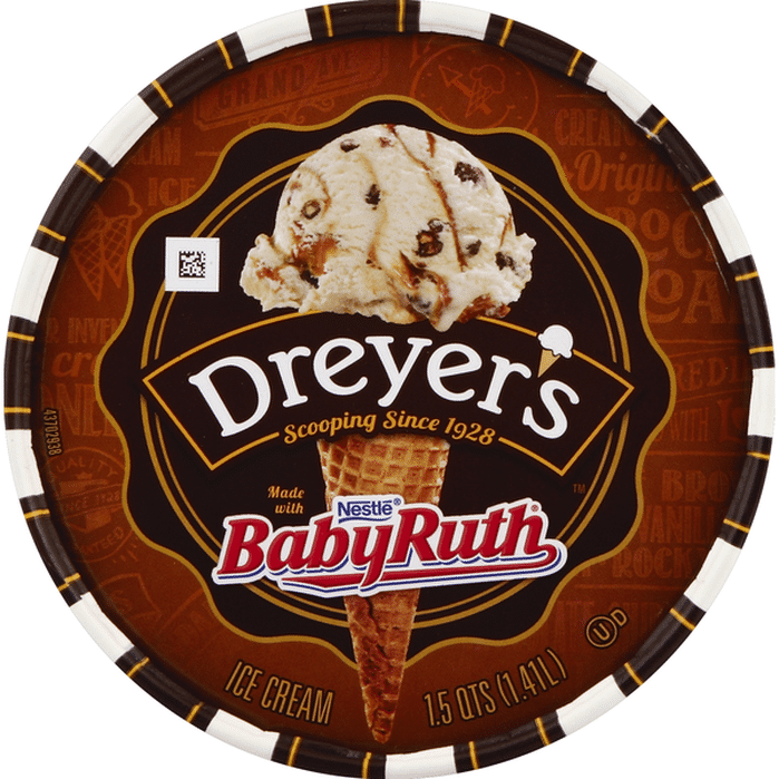 Dreyer's Baby Ruth Ice Cream (1.5 qt) Delivery or Pickup Near Me