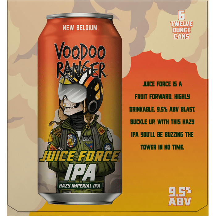 New Belgium Brewing Voodoo Ranger Juice Force Hazy Imperial IPA (12 fl