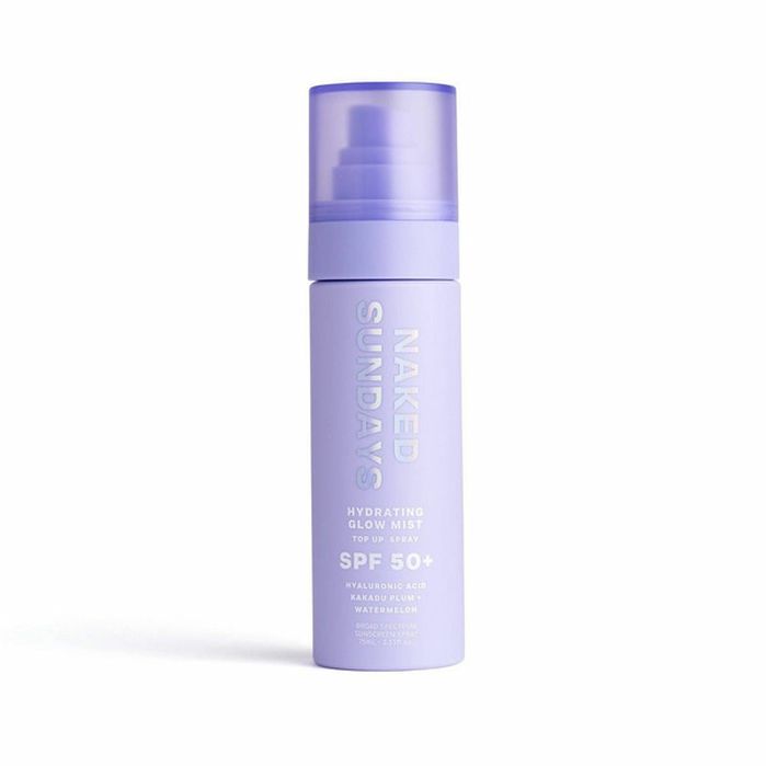 Naked Sundays Broad Spectrum Spf50+ Hydrating Glow Mist Top Up ...