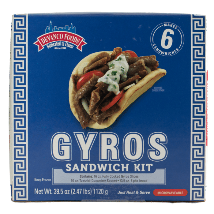 Devanco Foods 6 Pack Gyro Kit (2.47 lb) Delivery or Pickup Near Me ...