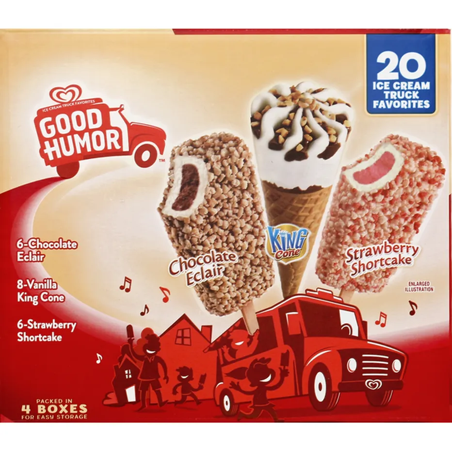 Good Humor Ice Cream Bars, Variety Pack (20 each) Delivery or Pickup