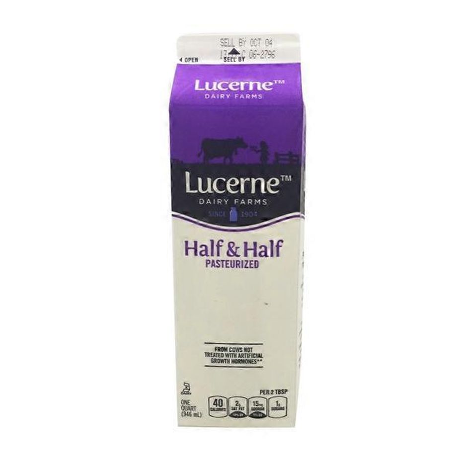 Lucerne HalfandHalf (1 qt) Delivery or Pickup Near Me Instacart