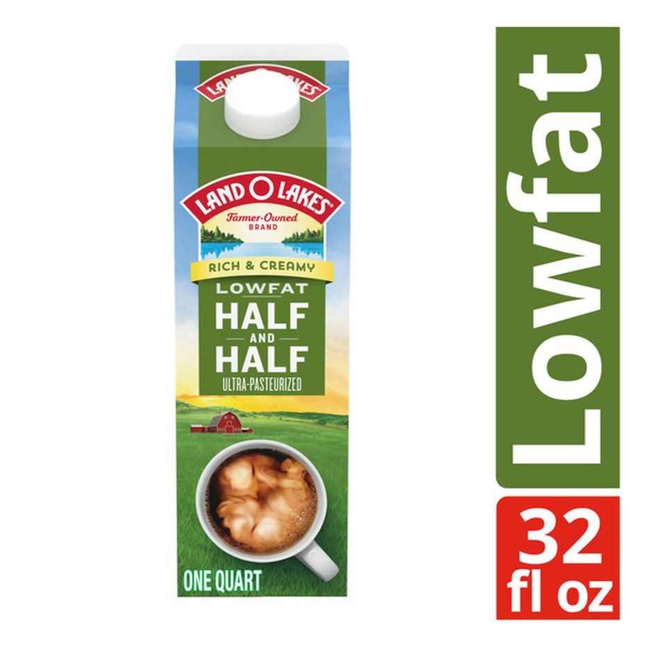 Land O Lakes Low Fat Half And Half 32 Fl Oz Delivery Or Pickup Near Me Instacart 9374