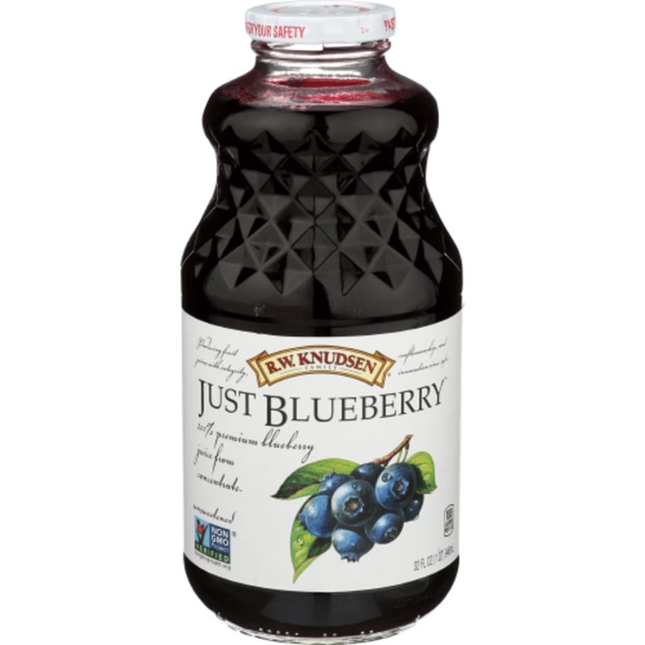 RW Knudsen 100% Juice, Premium, Just Blueberry (32 oz) Delivery or ...