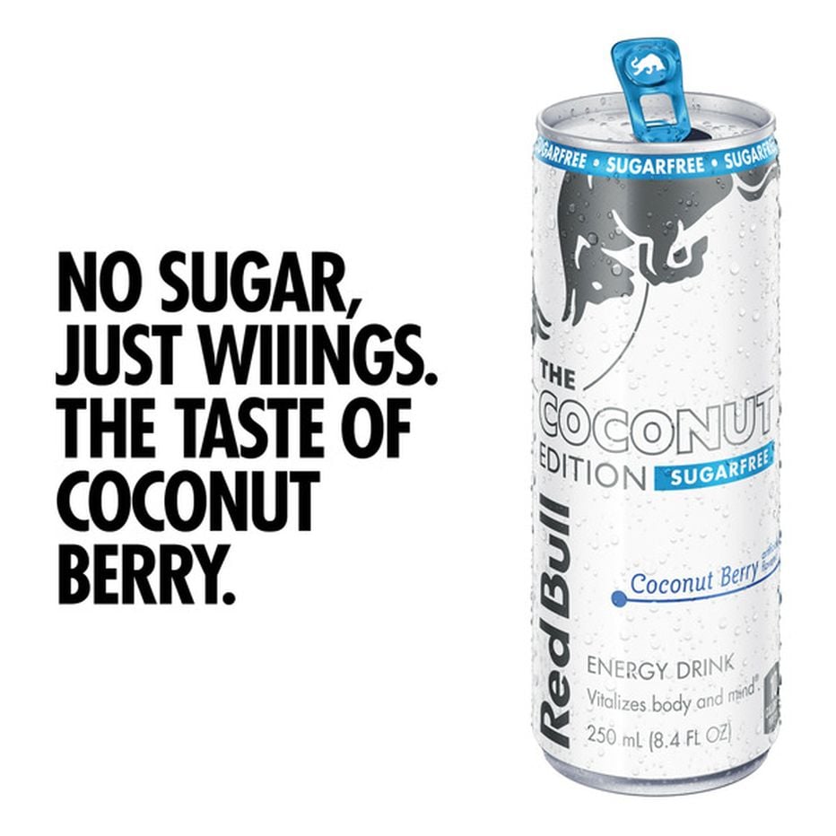 Red Bull Energy Drink, Sugar Free Coconut Berry (8.4 Fl Oz) Delivery Or ...