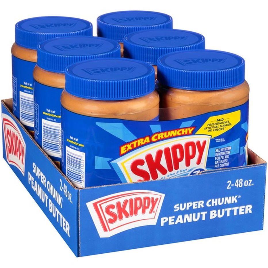 SKIPPY Super Chunk Peanut Butter (48 Oz) Delivery Or Pickup Near Me ...