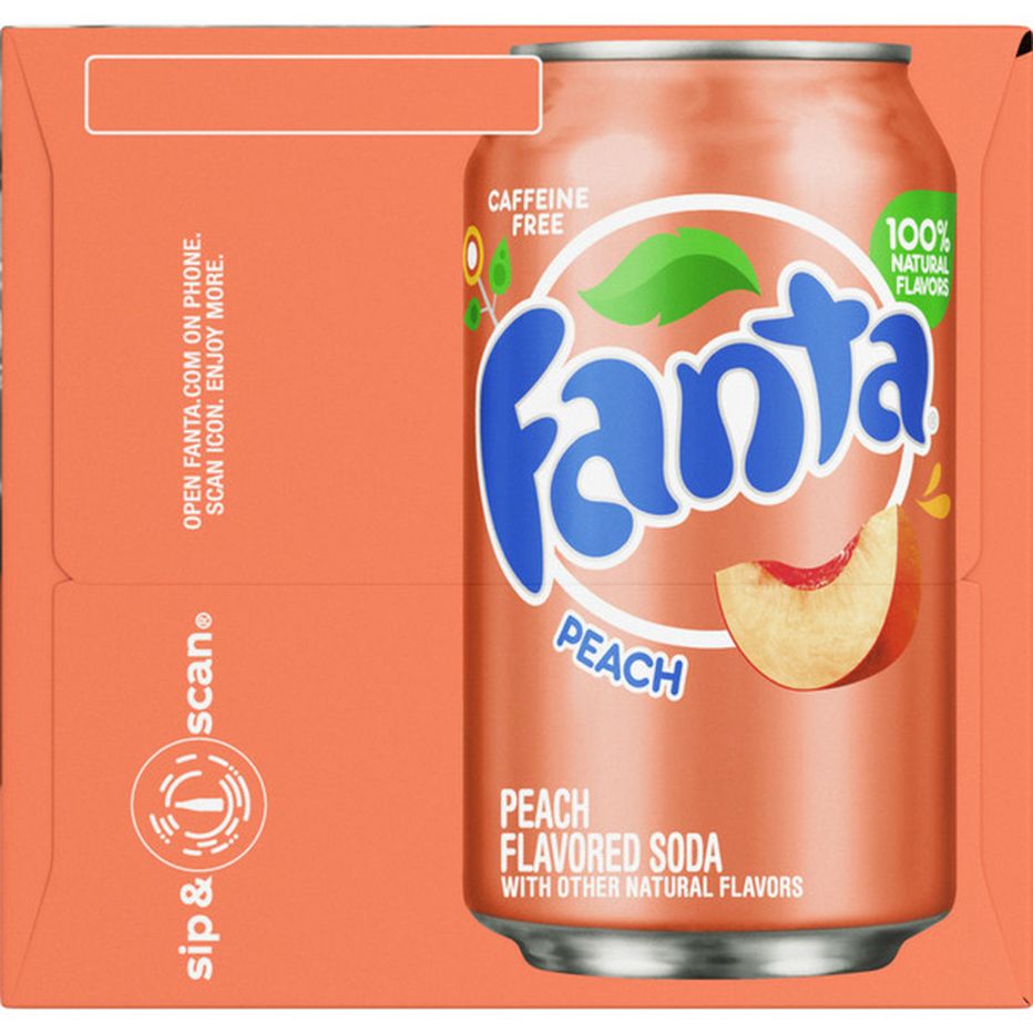 Fanta Peach Soda Bottle Fruit Flavored Soft Drink 12 Fl Oz Delivery Or Pickup Near Me Instacart 8641