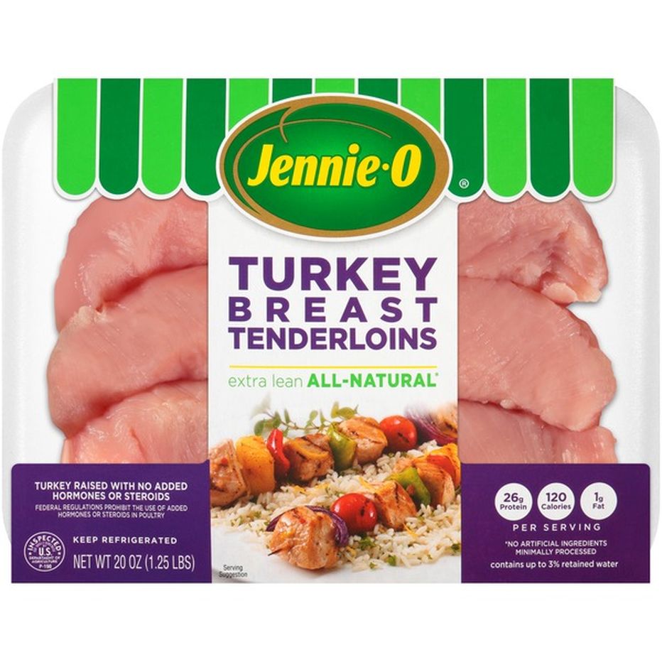 Jennie O Boneless Extra Lean Turkey Breast Tenderloins 20 Oz Delivery