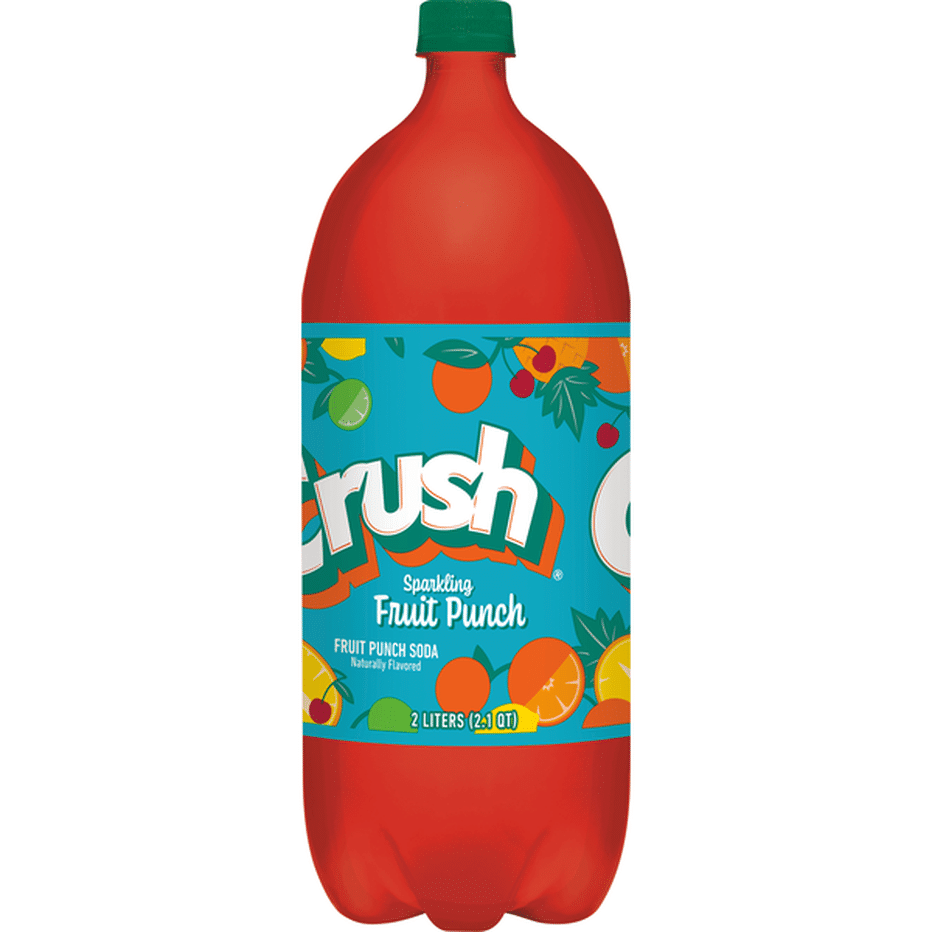 Crush Soda Sparkling Fruit Punch 21 Qt Delivery Or Pickup Near Me Instacart 4183