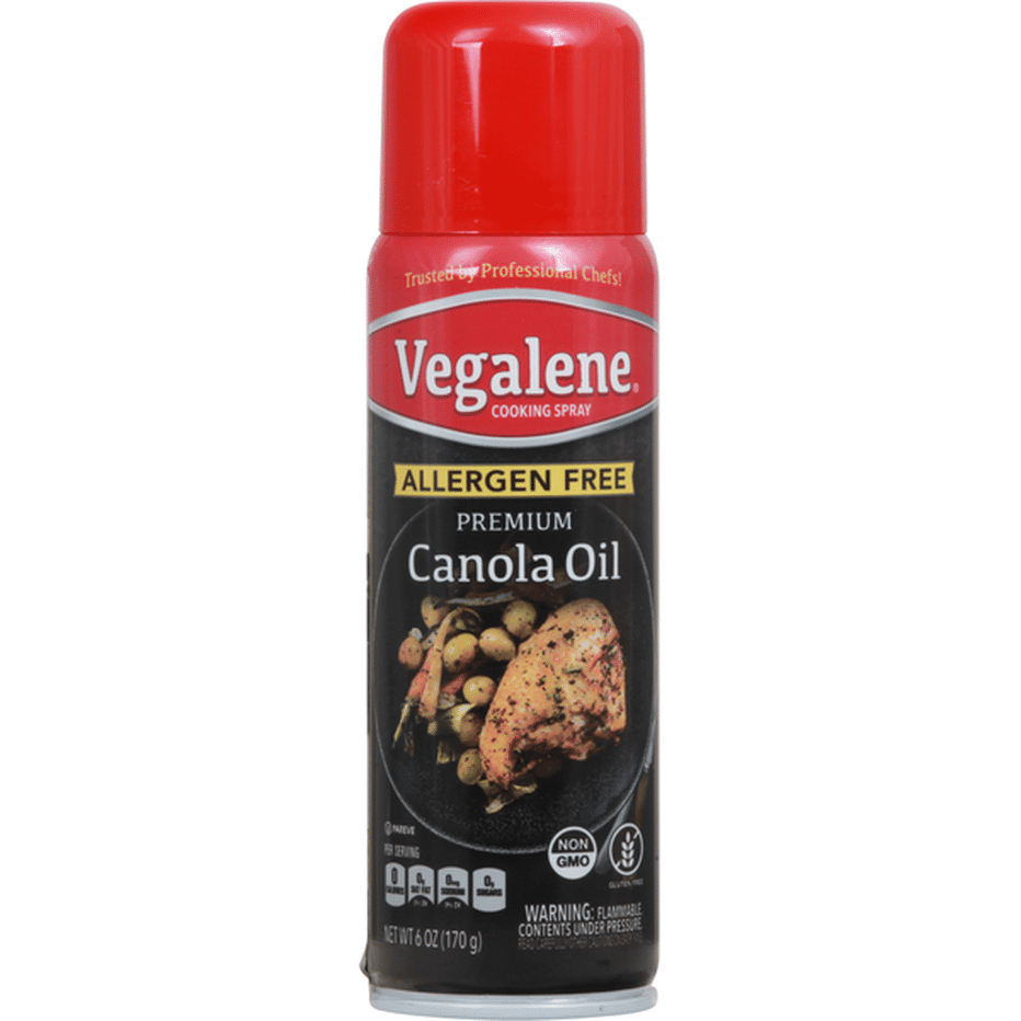 Vegalene Cooking Spray, Premium, Canola Oil (6 oz) Delivery or Pickup ...