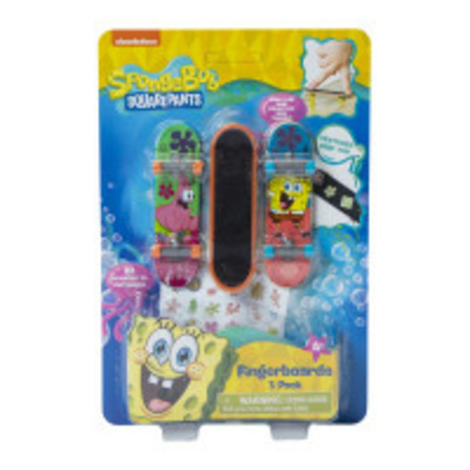 Nickelodeon SpongeBob Fingerboard (3 ct) Delivery or Pickup Near Me ...