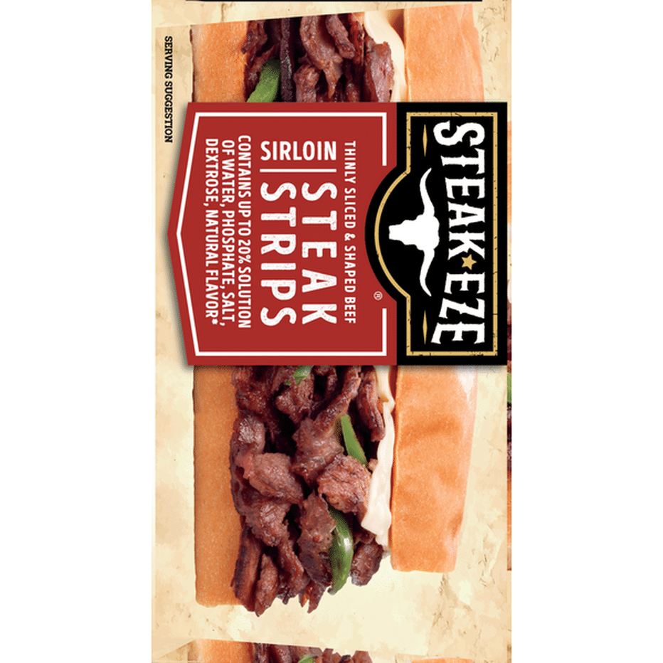 Steak-Eze Steak Strips, Sirloin (12 each) Delivery or Pickup Near Me ...