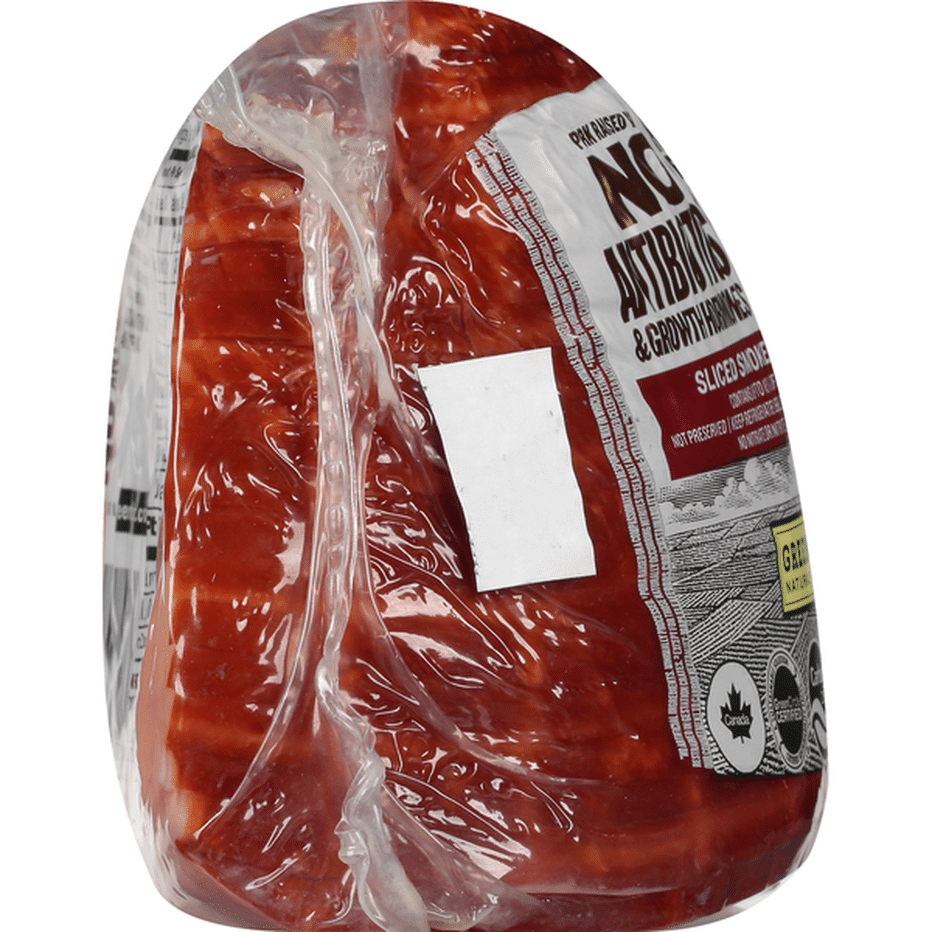 Greenfield Natural Meat Co Sliced Smoked Uncured Ham 1 25 Lb