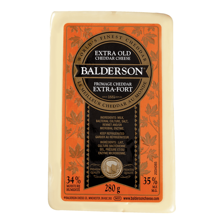 Balderson Extra Old White Cheddar Cheese (280 G) Delivery Or Pickup ...