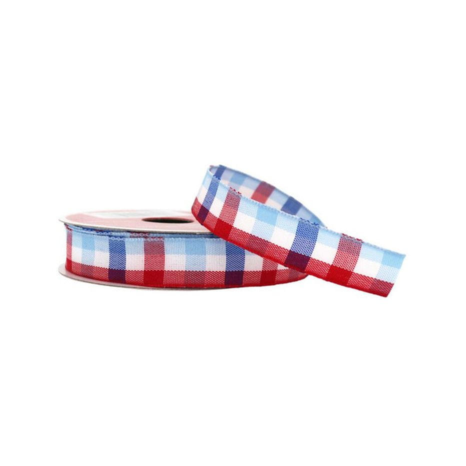 Celebrate It Gingham Ribbon, 5 8